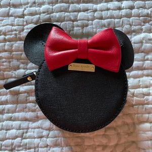 Kate Spade x Minnie Mouse Coin Purse Wallet